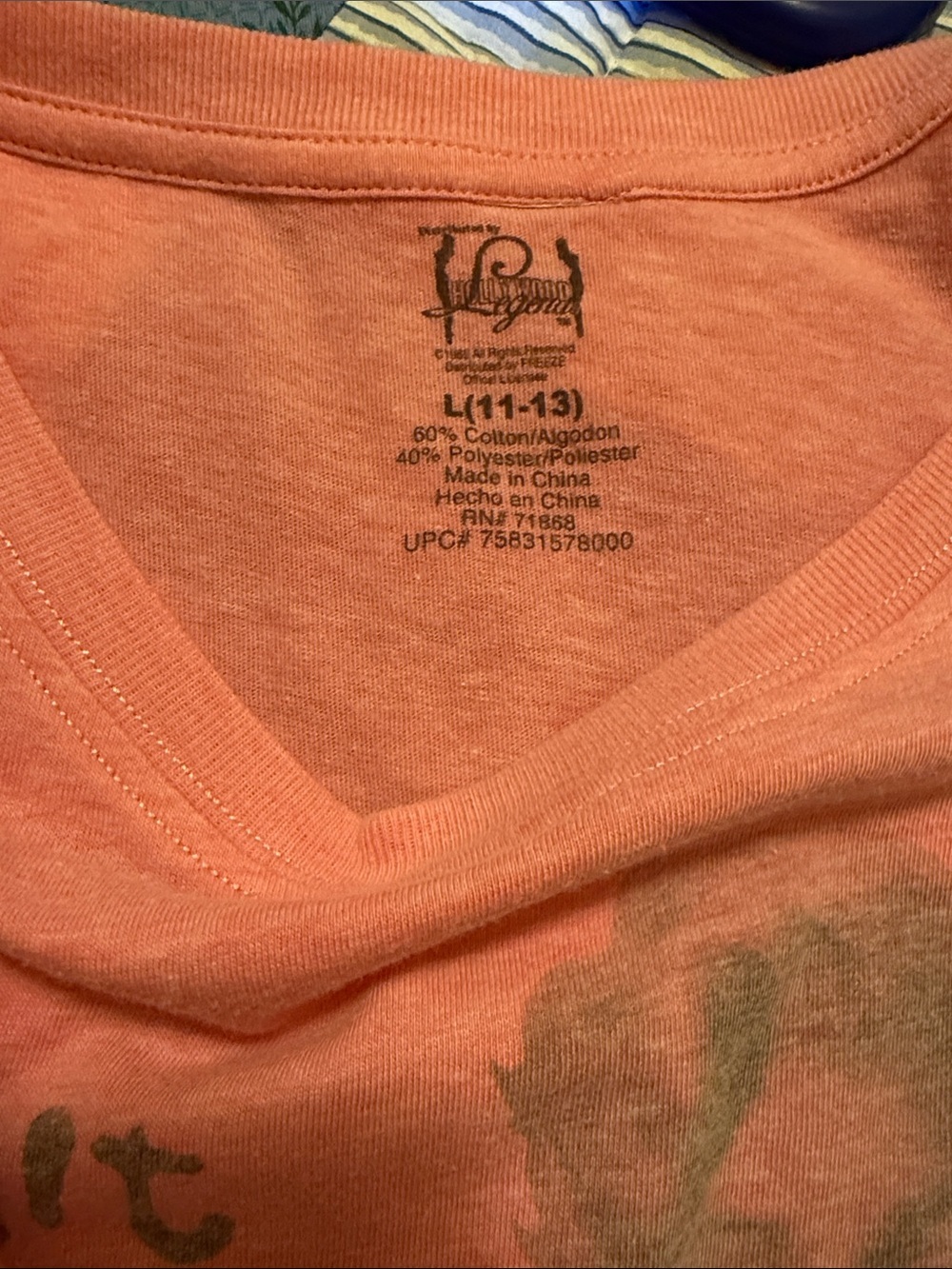 Hollywood Legends Marilyn Monroe Pink Women's Crewneck Tee with Vintage Print - Picture 4 of 4